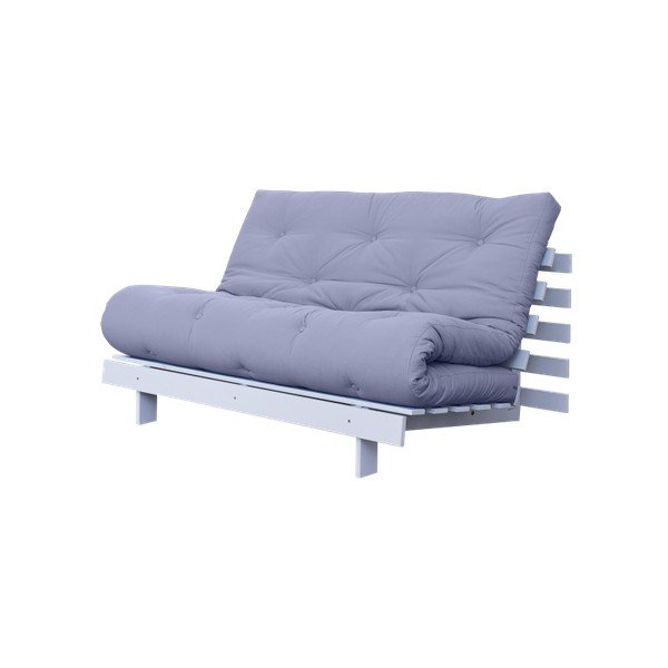 Sofa wielofunkcyjna Karup Roots White/Blue Breeze-image-2