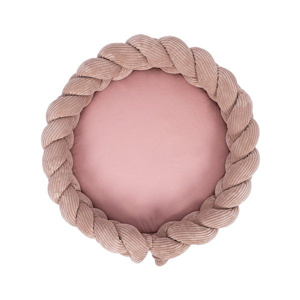 Różowy kokon dla niemowląt 100x100 cm – Meowbaby