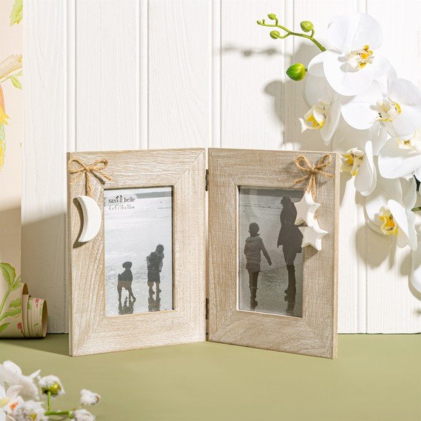 Drewniana ramka 34x22 cm – Sass & Belle-image-1