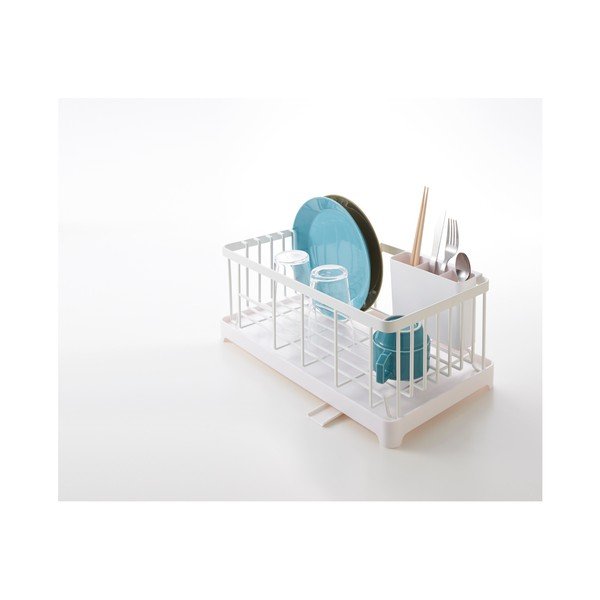 Biały ociekacz do naczyń YAMAZAKI Tower Wire-image-1