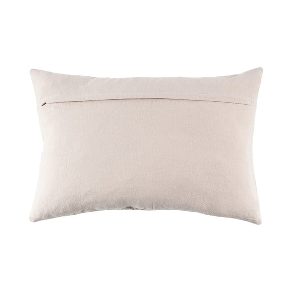 Beżowa poduszka dekoracyjna WOOOD Fallon Biscuit, 40x60 cm-image-1