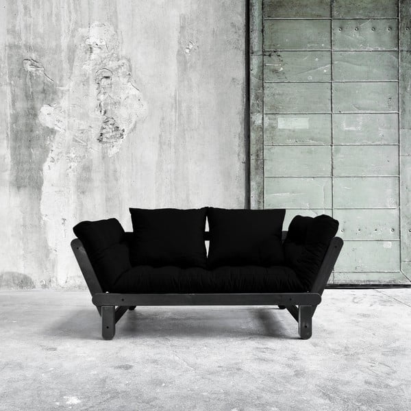 Sofa rozkładana Karup Beat Black/Black