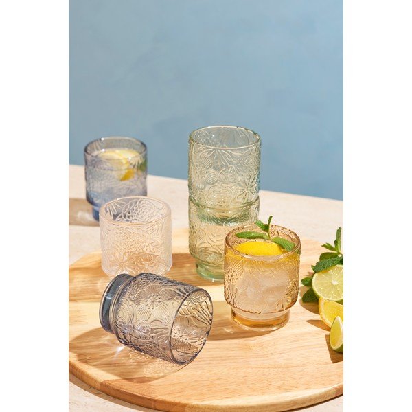 Szklanki zestaw 4 szt. 300 ml Flora – Salt&Pepper-image-1