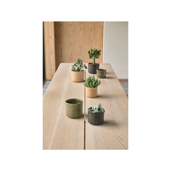 Kamionkowa osłonka na doniczkę ø 17 cm Leer – Villa Collection-image-1