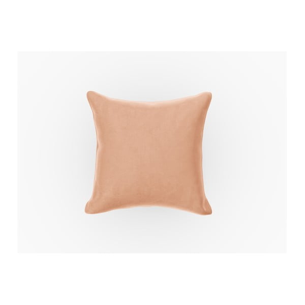 Różowa aksamitna poduszka do sofy modułowej Rome Velvet – Cosmopolitan Design