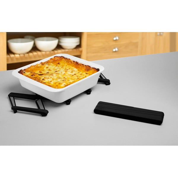 Czarna podkładka składana pod gorące naczynia Joseph Joseph Stretch-image-3