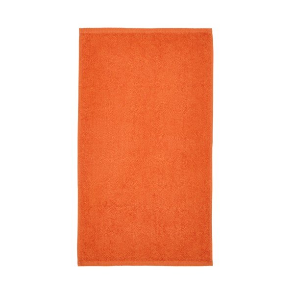 Pomarańczowe bawełniane ręczniki zestaw 8 szt. szybkoschnące Quick Dry – Catherine Lansfield-image-3