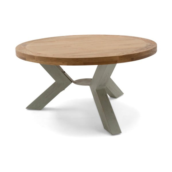 Okrągły stół z litego drewna VIDA Living Monroe, ø 160 cm
