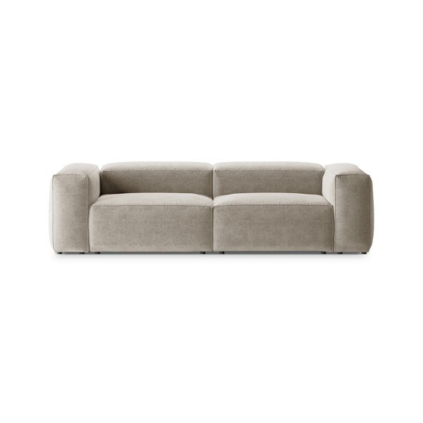 Beżowa sofa 264 cm Bergamo – Cosmopolitan Design