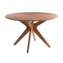 Stół w dekorze drewna dębowego sømcasa Carmel, ⌀ 120 cm