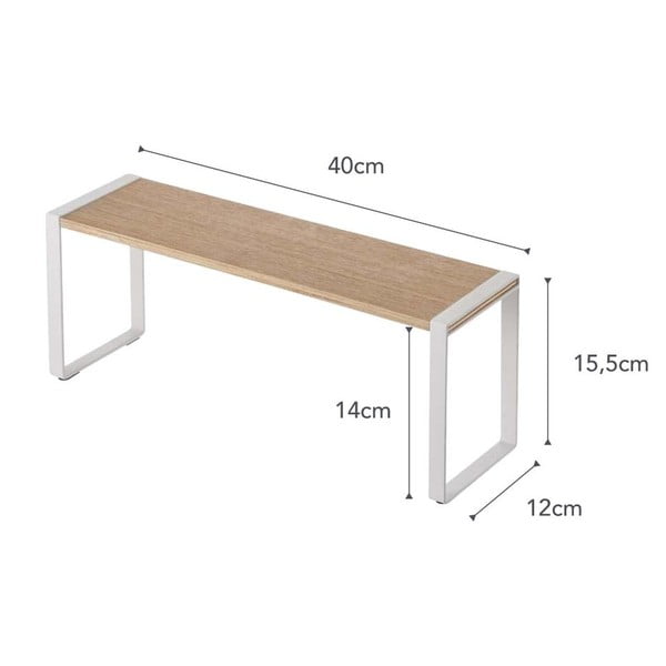 Półka na przyprawy z drewna bukowego YAMAZAKI Tosca-image-4