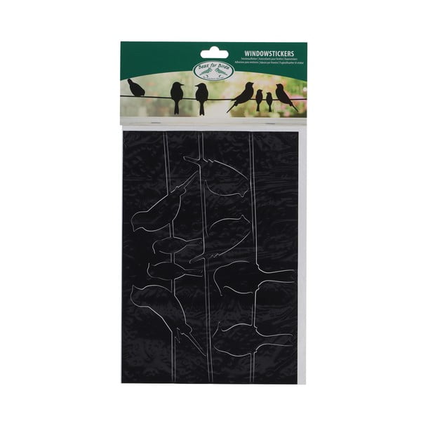 Naklejka odstraszająca ptaki na okno 33x23 cm – Esschert Design-image-1