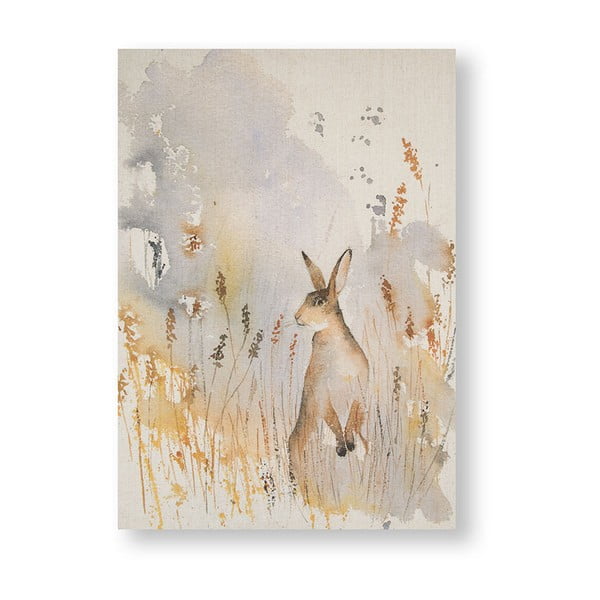 Obraz Graham & Brown Meadow Hare, 50x70 cm