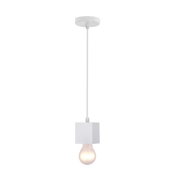 Biała lampa wisząca Cubick – Candellux Lighting