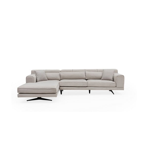 Beżowa sofa narożna Artie Jivago, narożnik lewy-image-2