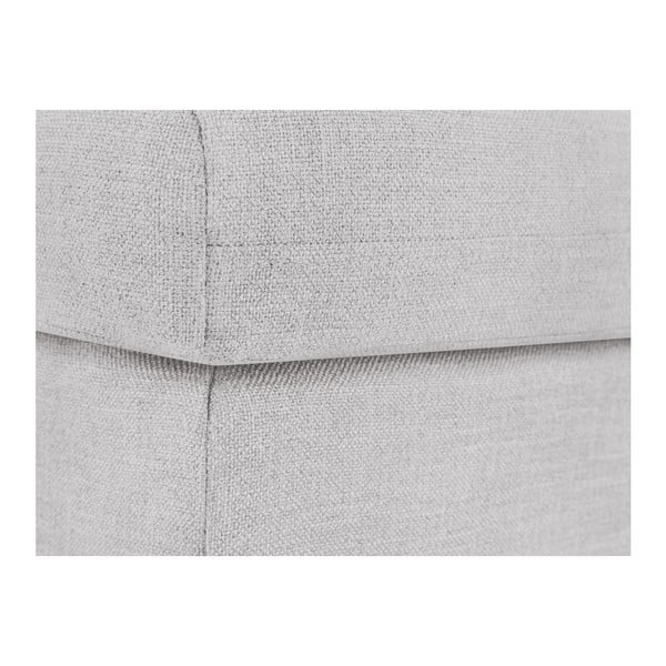 Jasnoszary podnóżek Mazzini Sofas Iris-image-4