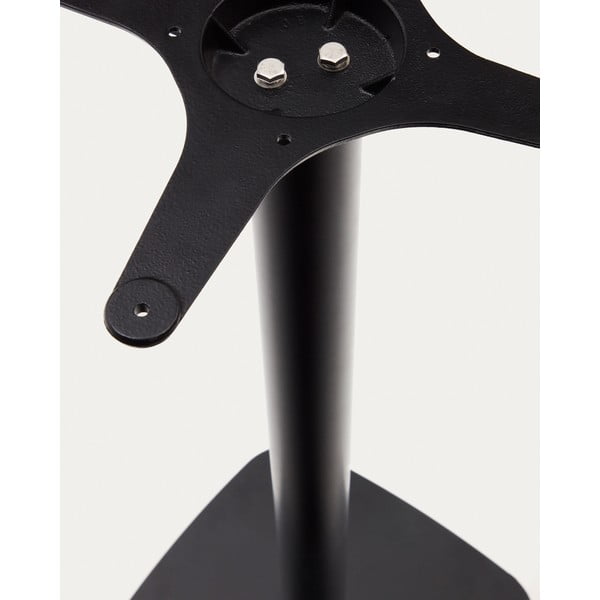 Stolik barowy z blatem z drewna akacjowego 70x70 cm Saura – Kave Home-image-4