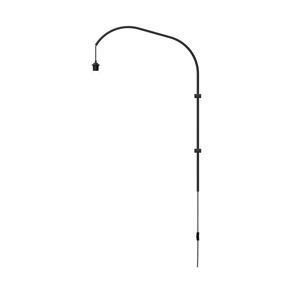 Czarny metalowy stojak na lampę 123 cm Willow – UMAGE