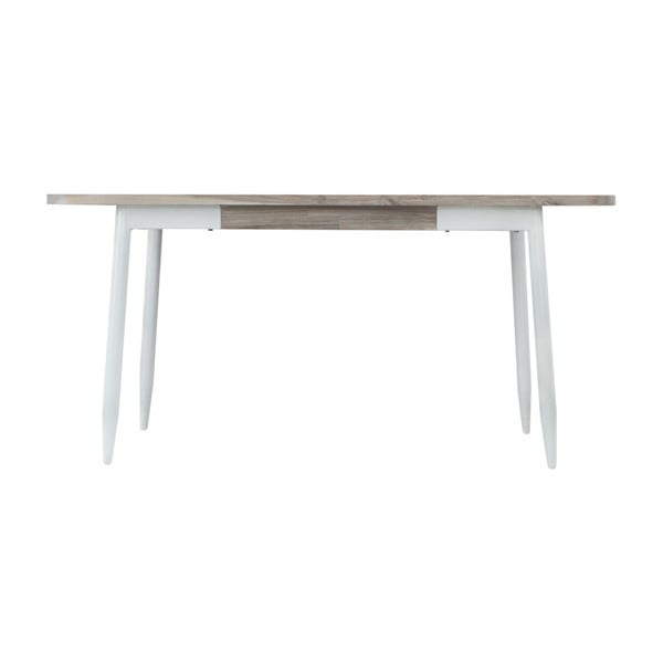 Biały stół z drewna akacjowego sømcasa Florence