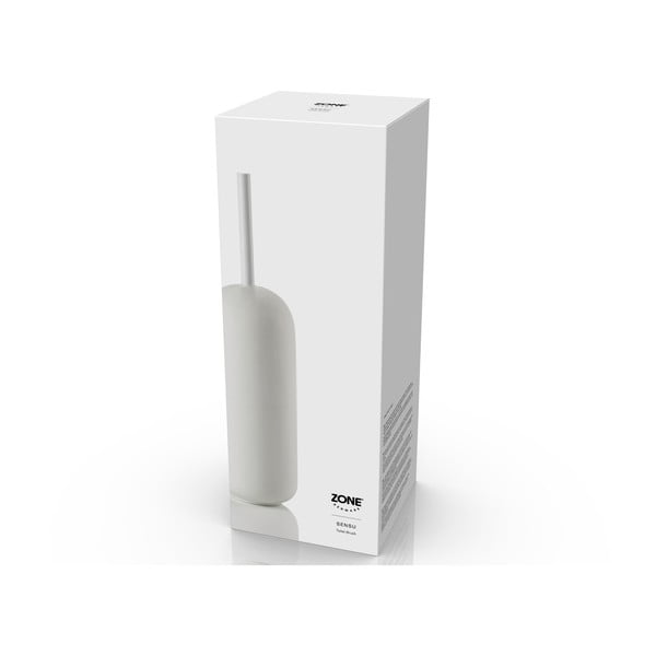 Biała betonowa szczotka do WC Sensu – Zone-image-2