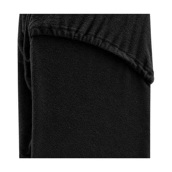Czarne prześcieradło frotte z gumką 240x220 cm Ruby – AmeliaHome-image-3