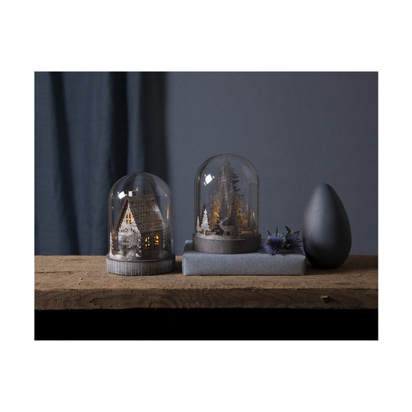 Brązowa świąteczna dekoracja świetlna ø 12,5 cm Kupol – Star Trading-image-2