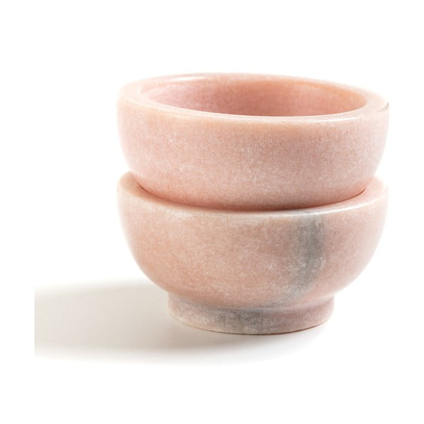 Zestaw 2 różowych misek Kave Home Callhan-image-1