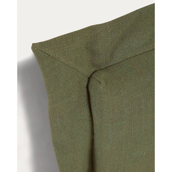 Zielony tapicerowany zagłówek 166x106 cm Tanit – Kave Home-image-4