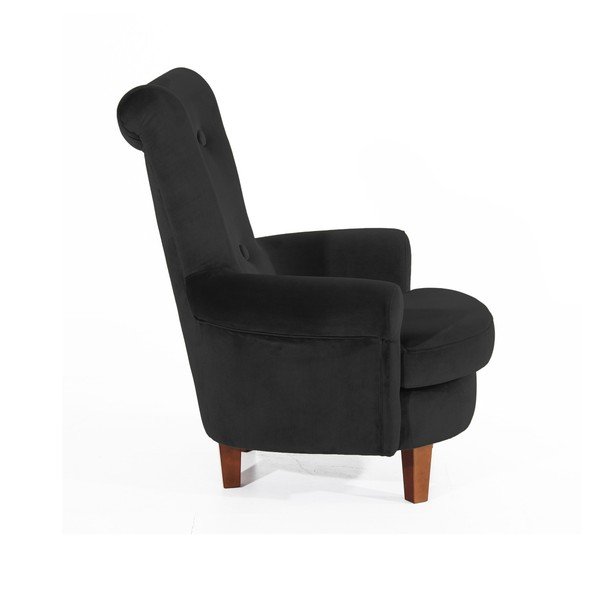 Czarny fotel Max Winzer Tilly-image-1