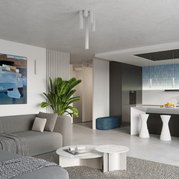 Biała lampa punktowa Gleam – Sollux-image-2