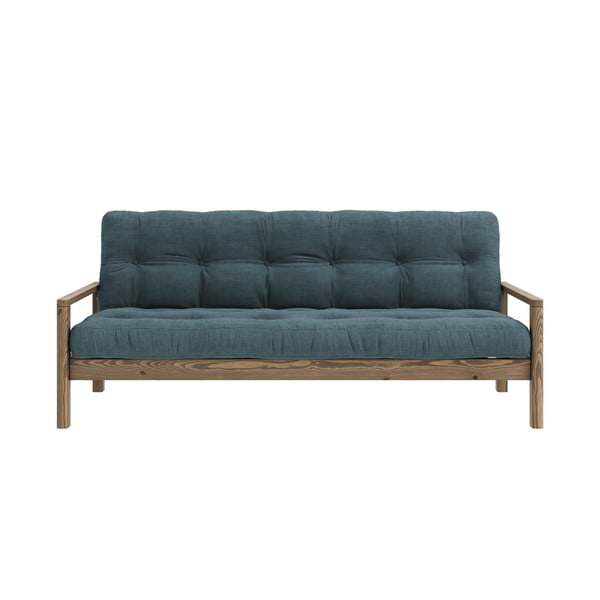 Niebieska rozkładana sofa 205 cm Knob – Karup Design