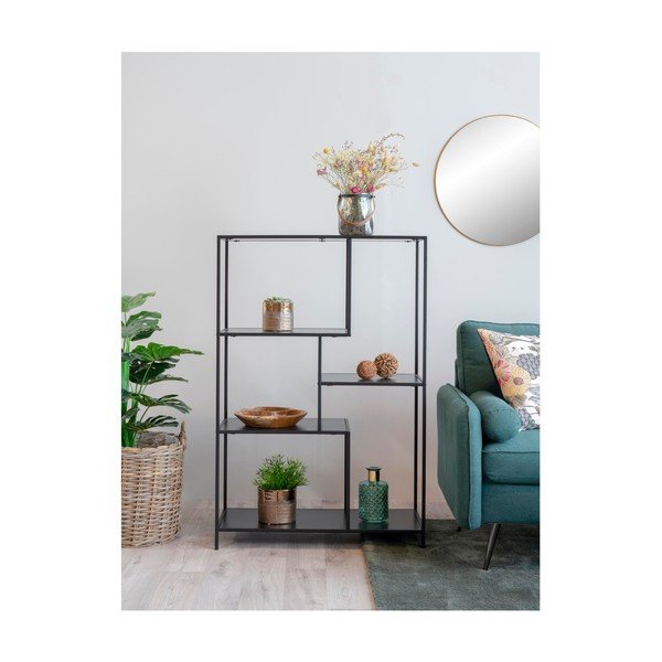 Czarny regał House Nordic Vita Shelf, 80x120 cm-image-4