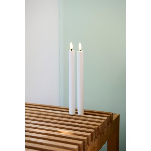 Świeczki LED zestaw 2 szt. (wysokość 25 cm) Sille Tall Rechargeable – Sirius-image-3