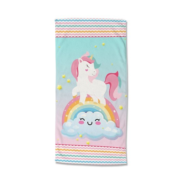 Aksamitny ręcznik plażowy dla dzieci 75x150 cm Sweety – Good Morning