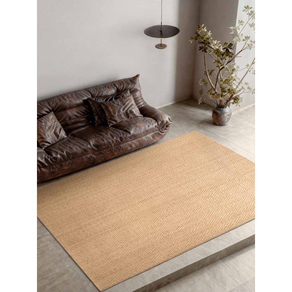 Dywan z juty tkany ręcznie w jasnym naturalnym kolorze 200x300 cm Mirabelle – Villeroy&Boch-image-2