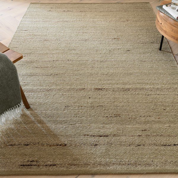 Dywan z mieszanki wełny dwustronny/tkany ręcznie w kolorze khaki 160x230 cm Birkdale Pistachio – Asiatic Carpets-image-1
