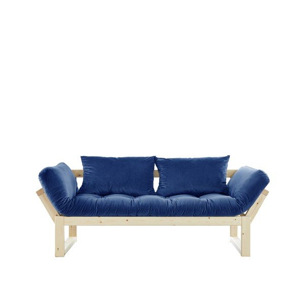 Wielofunkcyjna sofa Karup Edge Natural/Velvet Navy-image-4