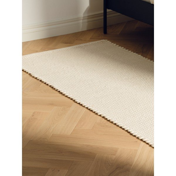 Beżowy wełniany dywan tkany ręcznie 200x300 cm Talo – noo.ma-image-2