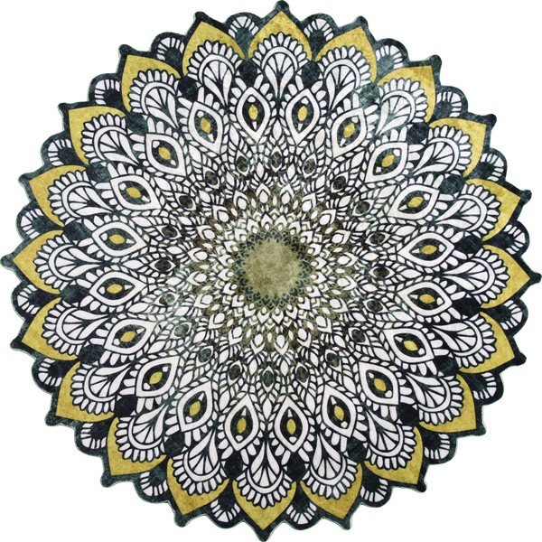 Dywan Vitaus Larudo, ⌀ 100 cm-image-1