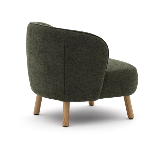 Zielony fotel z tkaniny szenilowej Ulit – Kave Home-image-4
