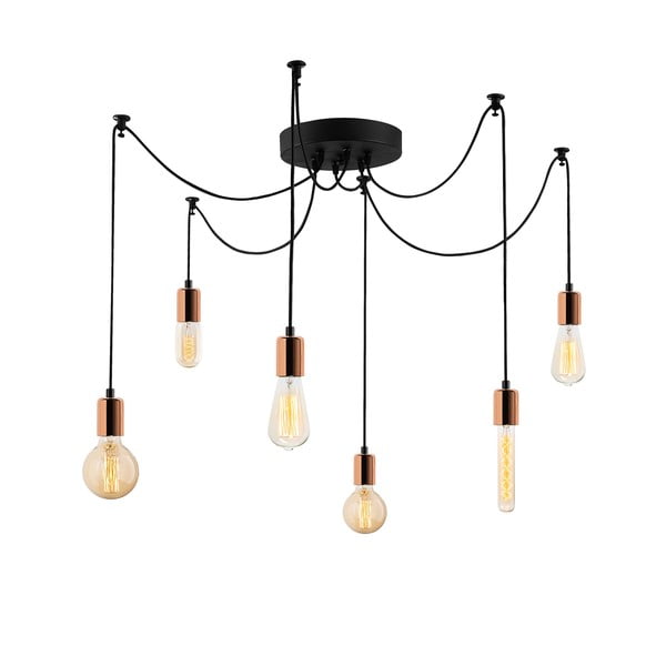 Lampa wisząca w kolorze miedzi Kabluni – Opviq lights-image-2