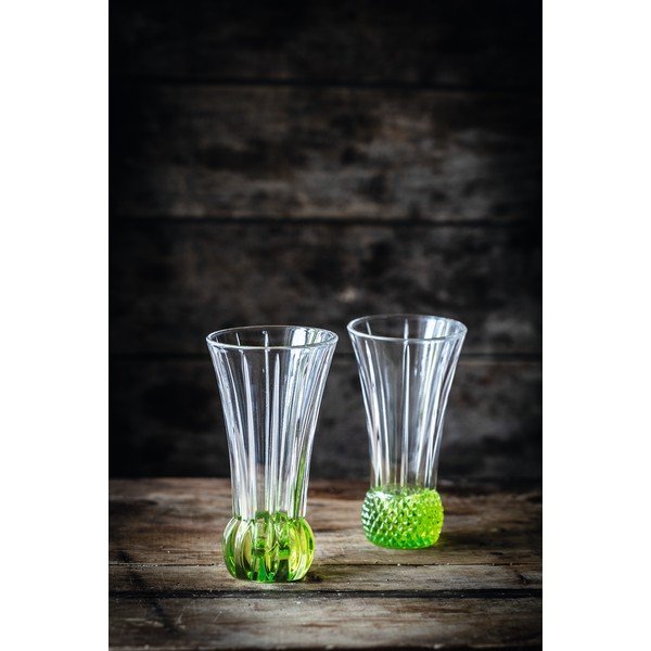 Zielone szklane wazony zestaw 2 szt. Spring – Nachtmann-image-1