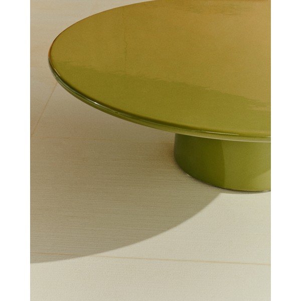 Okrągły stolik ogrodowy betonowy ø 110 cm Albanella – Kave Home-image-3