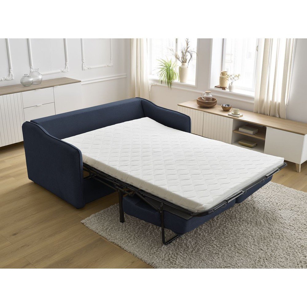 Ciemnoniebieska sofa do spania/rozkładana 178 cm Lenny – Bobochic Paris (zdjęcie 11)