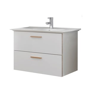 Biała wisząca szafka łazienkowa 71x51 cm Set 931 – Pelipal