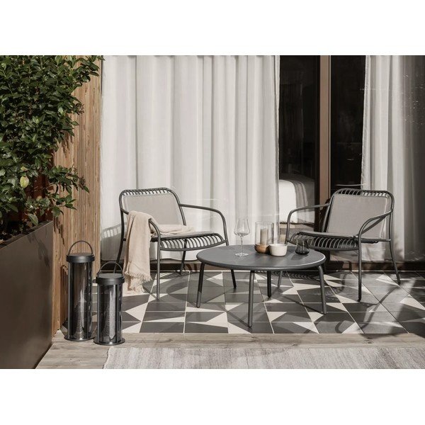 Metalowy okrągły stolik ogrodowy ø 80 cm Yua – Blomus-image-1