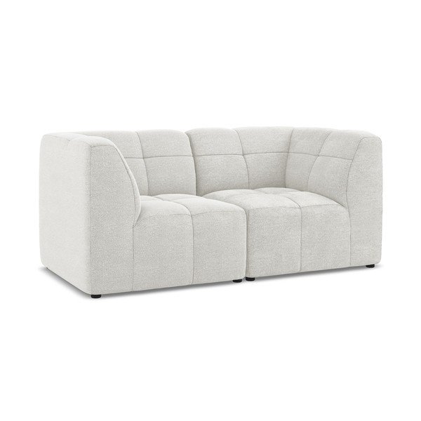 Biała sofa z materiału bouclé 180 cm Aloha – Makamii-image-2