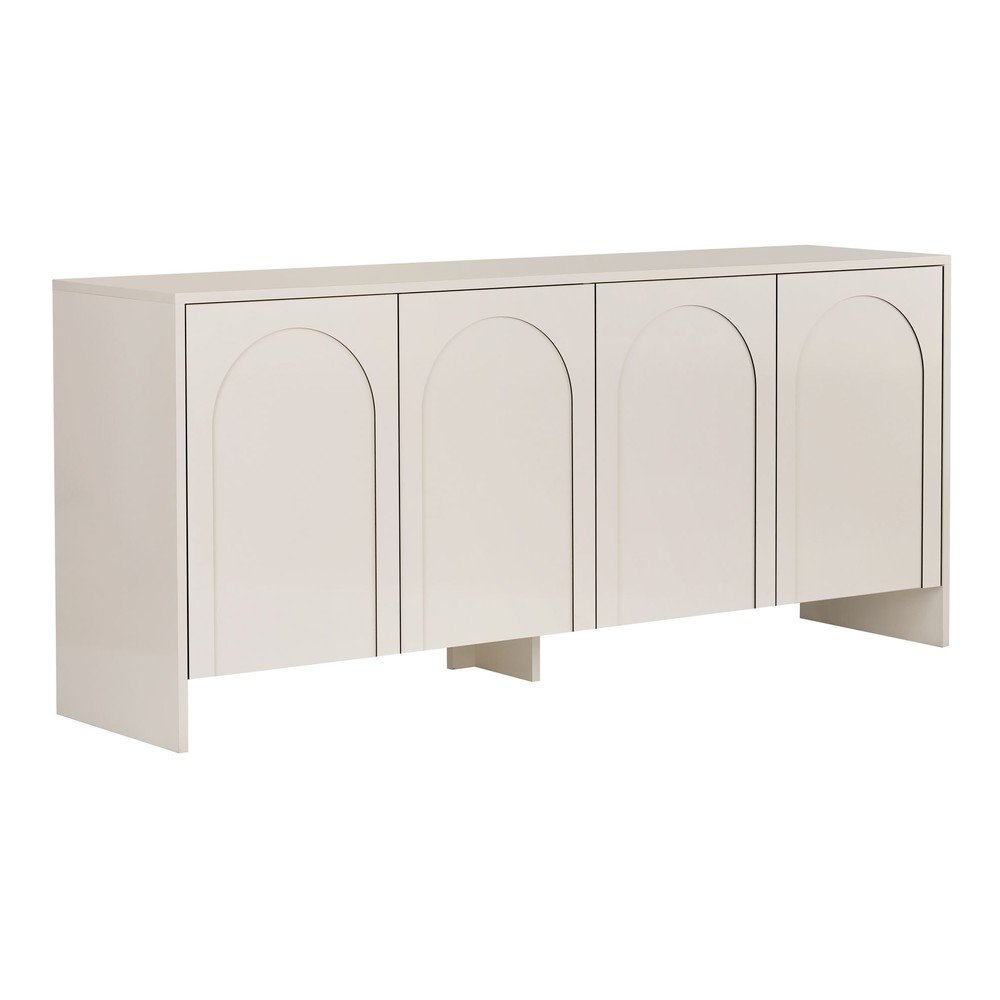Kremowa komoda 180x80x45 cm Arlen  – Kalune Design
