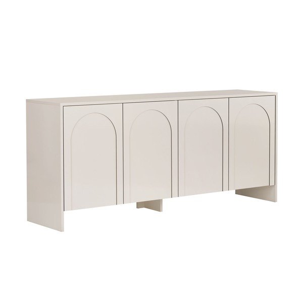 Kremowa komoda 180x80x45 cm Arlen  – Kalune Design
