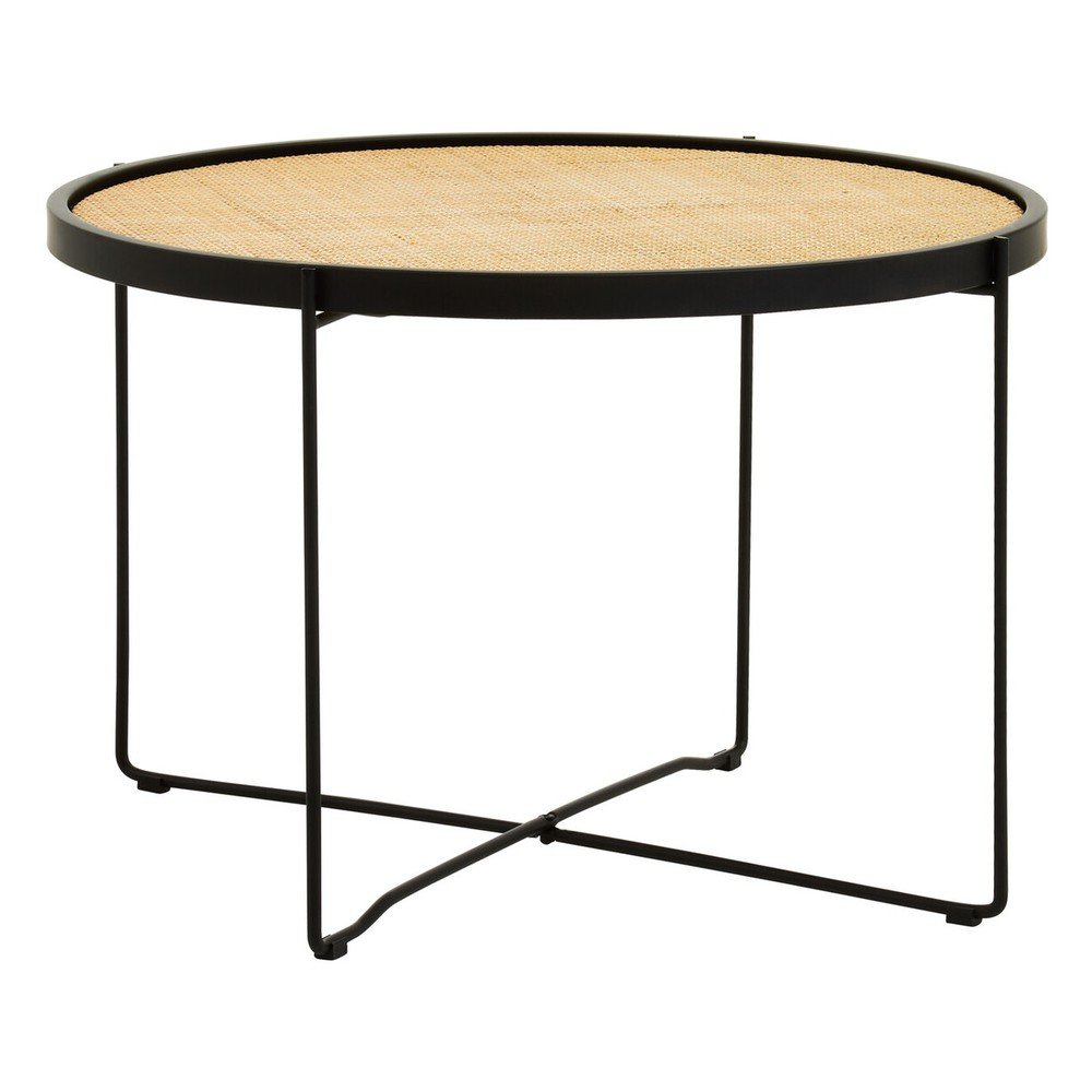 Rattanowy okrągły stolik w naturalnym kolorze ø 60 cm Depok – Premier Housewares